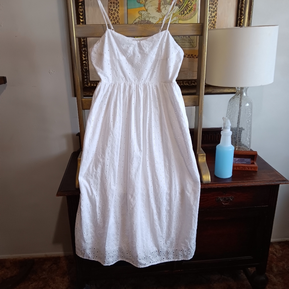 Whotw eyelit maxi sundress